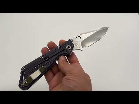 Strider SMF XL - Drop Point PSF27 Blade (Customized by Third Party) Preowned Knife From Recon 1