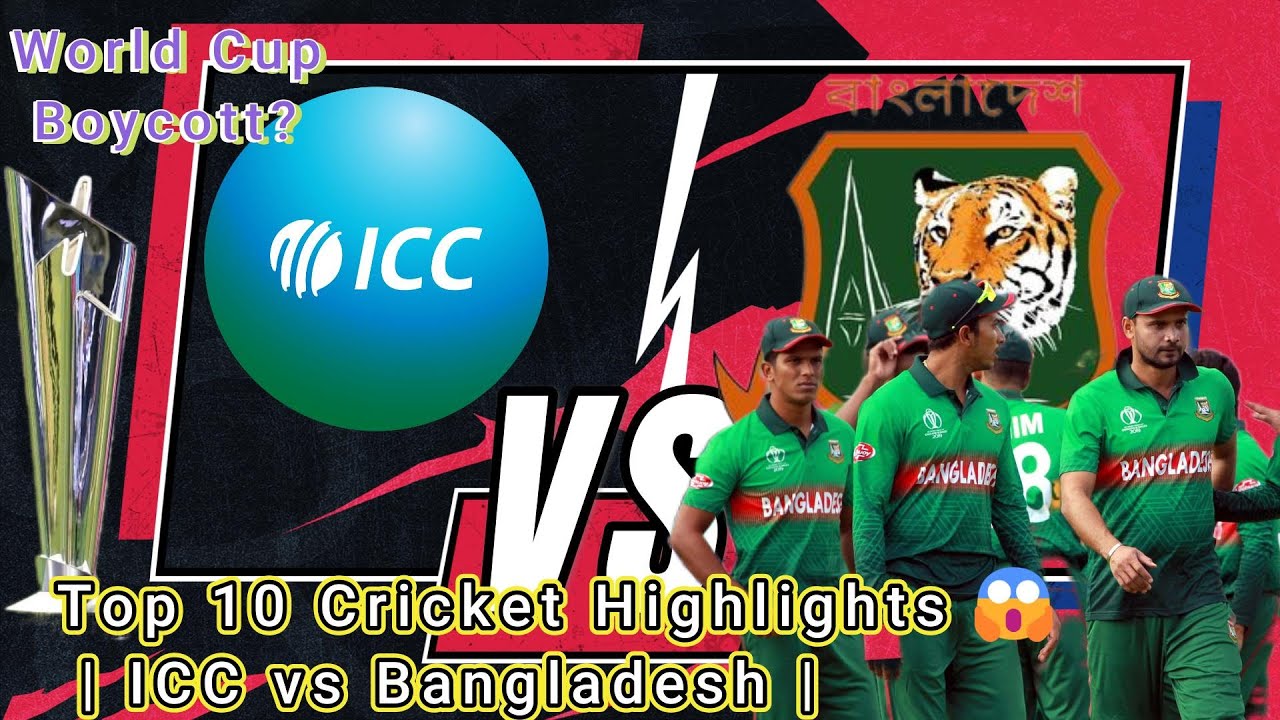 Top 10 Cricket Highlights 😱 | ICC vs Bangladesh | SKY Comeback | Viral Cricket News 2026