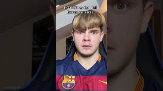 Cuando eres del Barça en 2022 😞: screenshot 1