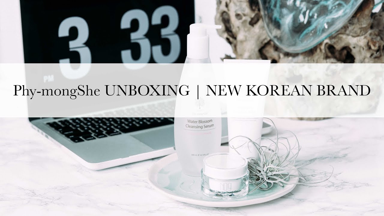 Phy-MongShe UNBOXING | new Korean brand | РАСПАКРВКА | новый Корейский бренд