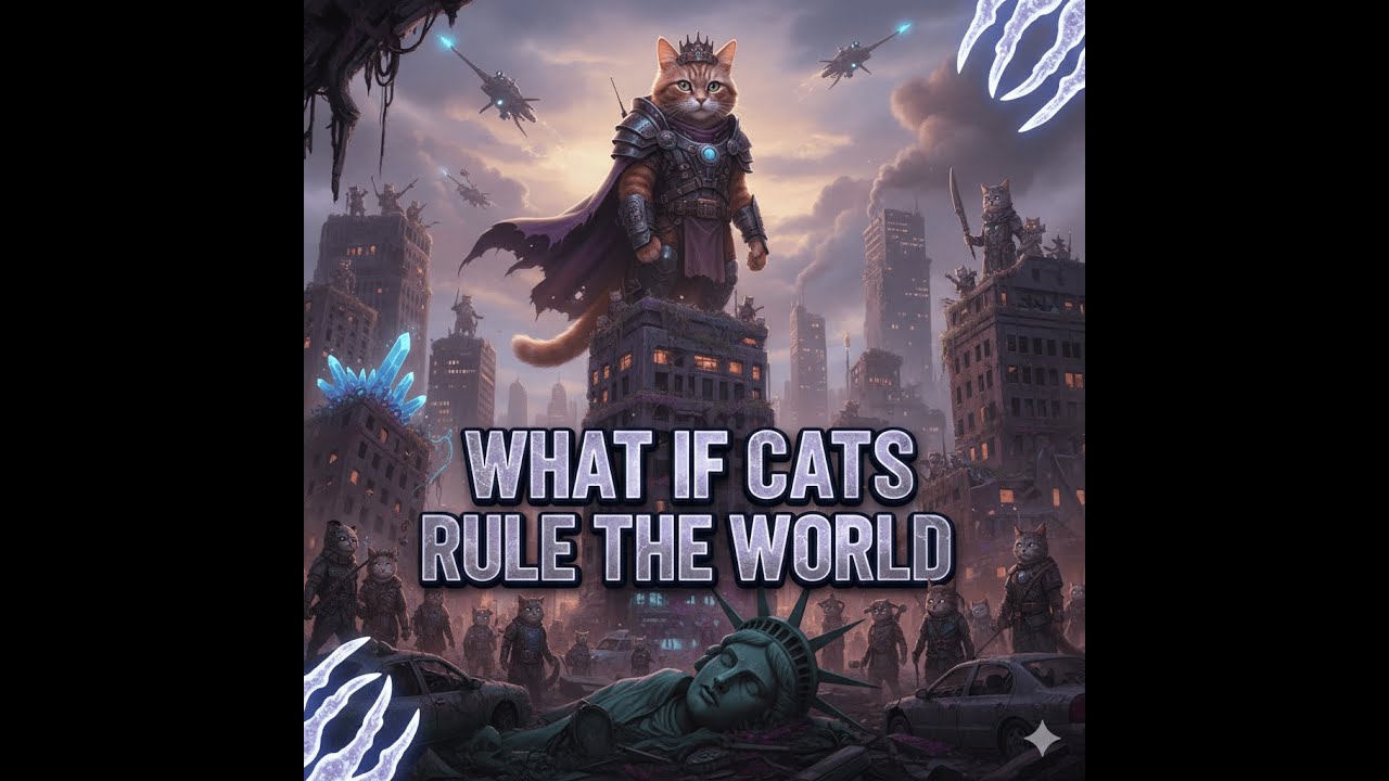 WHAT IF CATS RULE THE WORLD? 🐱🌍  THIS WHAT HAPPEN! 