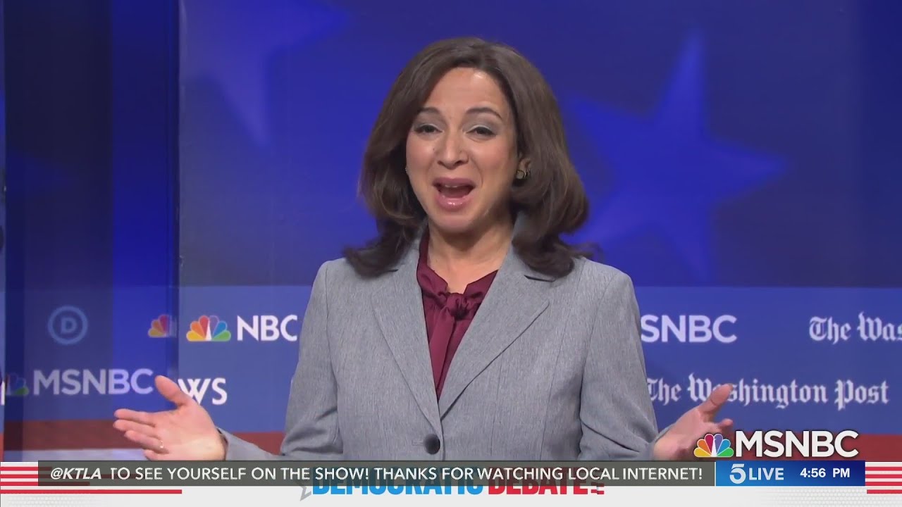 Maya Rudolph says she is open to return to 'SNL' as Kamala Harris - YouTube