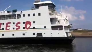 Vertrek Schulpengat Texel Gefilmd Door Een Trouwe Kijker -