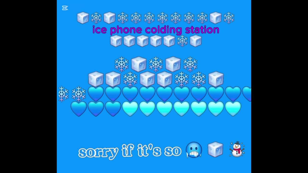 Ice colding station🧊🧊☃️☃️🥶🥶🩵🩵💙💙