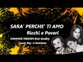 Sarà Perchè Ti Amo Ricchi E Poveri KARAOKE Lower Key 2 Semitoni 