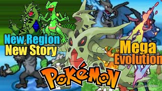 Pokemon GBA Rom||Mega Evolution||New Region New Story||Fairy Types||New Features||#PokemonGBARomHack