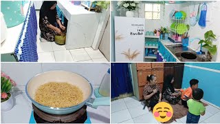 AKTIFITAS IRT DESA PRODUKTIF✨PASANG GAS SENDIRI | BERSIH² DAN MASAK