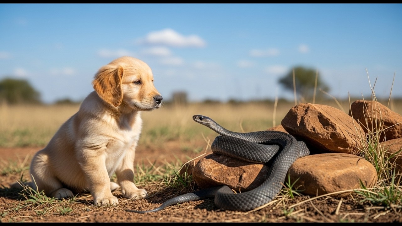 This dog and this snake met as children. Two years later, something shocking happened.