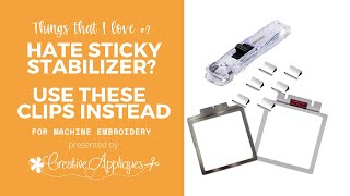 TTIL 2: How to hoop stabilizer on fast frames