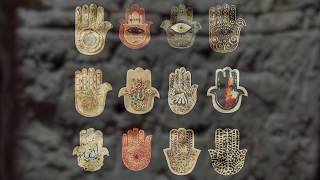 Fatımanın Eli Hamsa Veya Kabalisttik Sembol Miryamın Eli