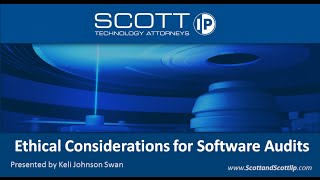 Ethical Considerations for Software Audits Webinar