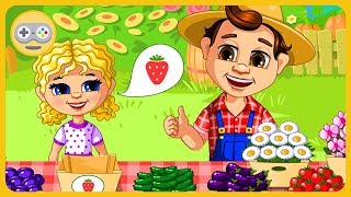 Садовая игра для детей * Вырасти овощи, фрукты и цветы на огороде, в саду и теплице с Kids PlayBox screenshot 1