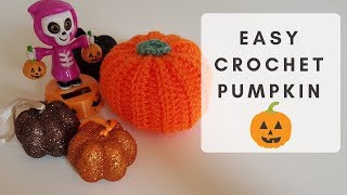 Halloween Crochet Pumpkin for Beginners