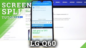 How to Activate Split Screen Feature in LG Q60 – Use Two Apps at the Same Time