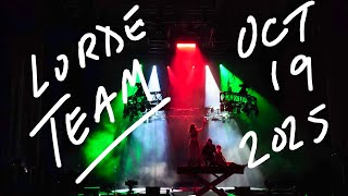 Lorde - Team (full clip), LIVE in Berkeley, Oct 19, 2025, Ultrasound Tour @ The Greek Theatre