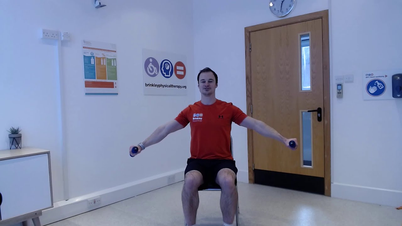 Wheelchair / Seated Lateral Raise YouTube