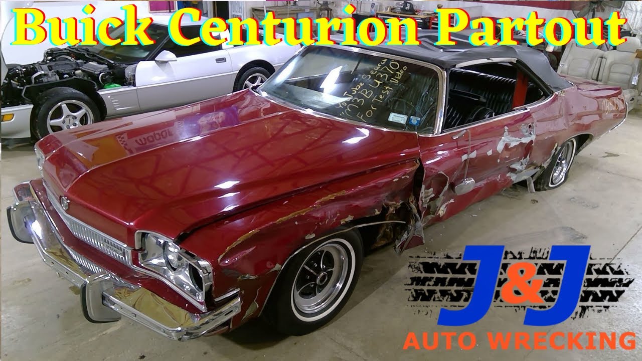 1973 Buick Centurion Part Out Test Video M3BU370 YouTube