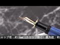 Pelikan ペリカン 万年筆 スーベレーン M600 ブルー縞 EF
