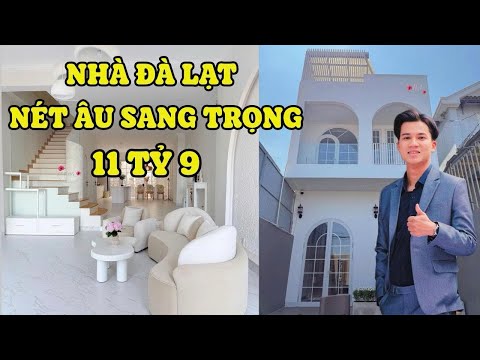 BÁN CĂN NHÀ ĐẬM NÉT CHÂU ÂU TẠI ĐÀ LẠT. PHÙ HỢP NGHỈ DƯỠNG 