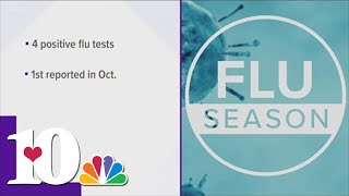 East TN Children's Hospital only reports 4 positive flu tests so far