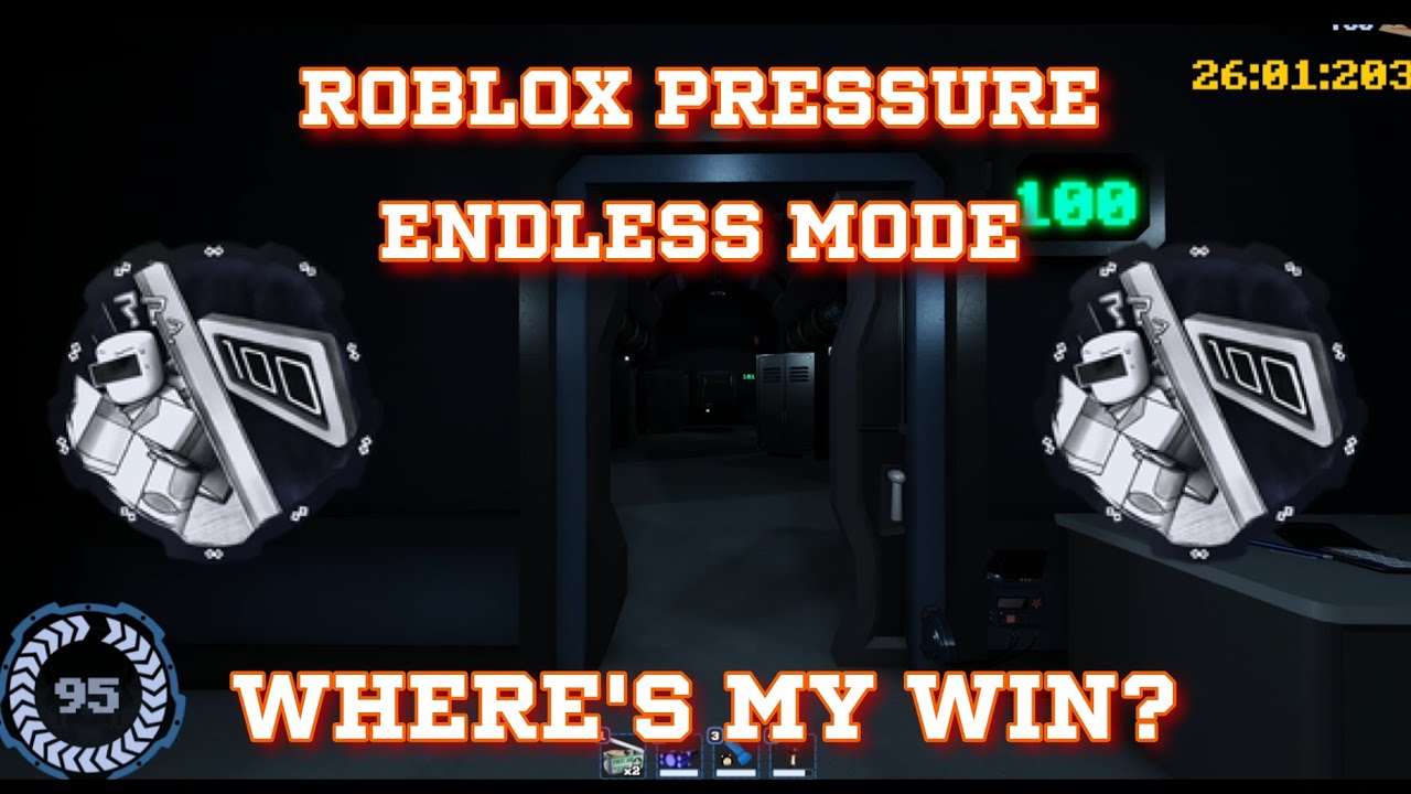 Endless Run Door 100 Where S My Win Roblox Pressure YouTube 