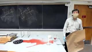 Famous Tablecloth pull demonstration success/fail Profile