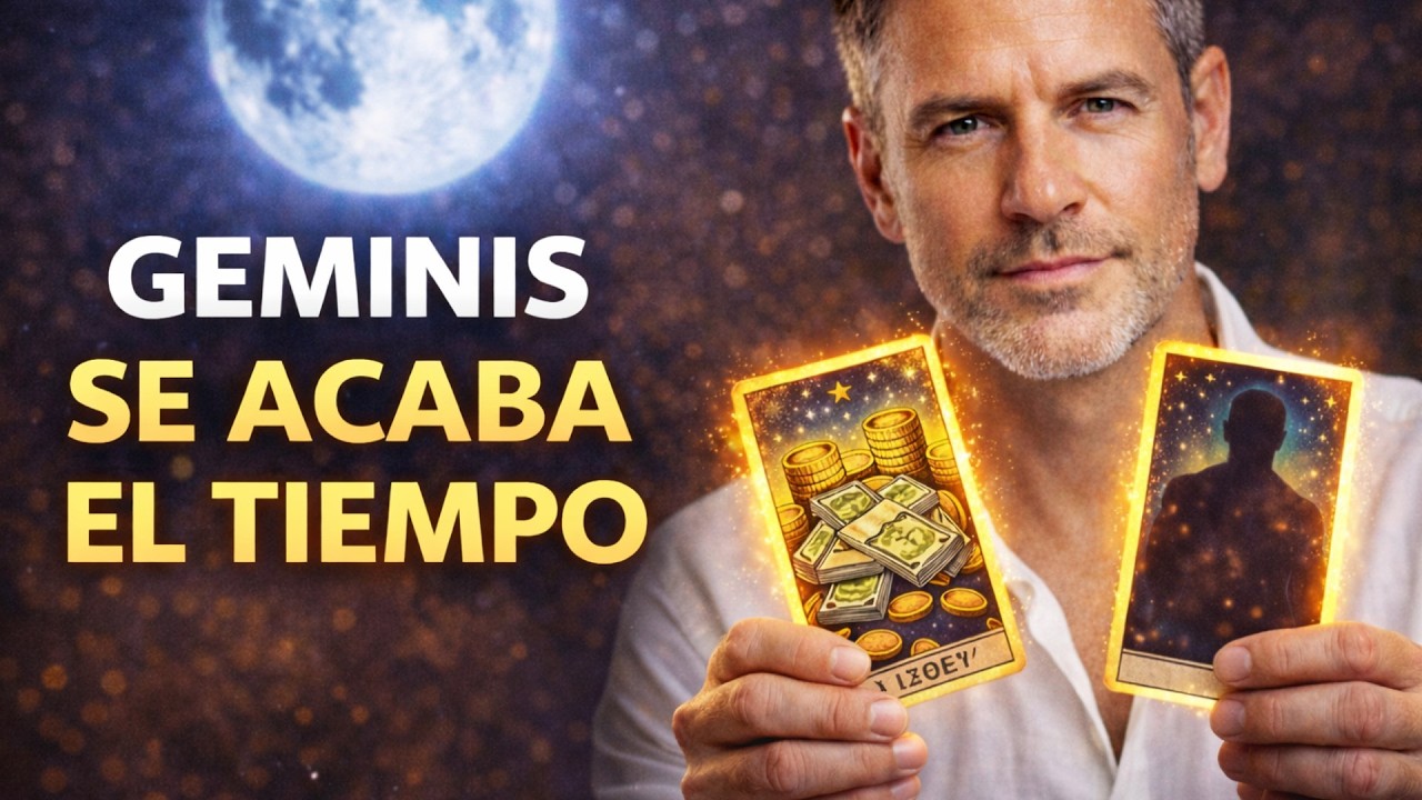 GEMINIS ⏳ Se Acaba el Tiempo… Esta Decisión Cambia Tu Destino 💫
