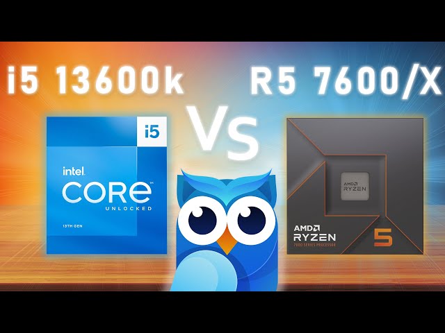 Intel Core i5-13600K vs. AMD Ryzen 5 7600X