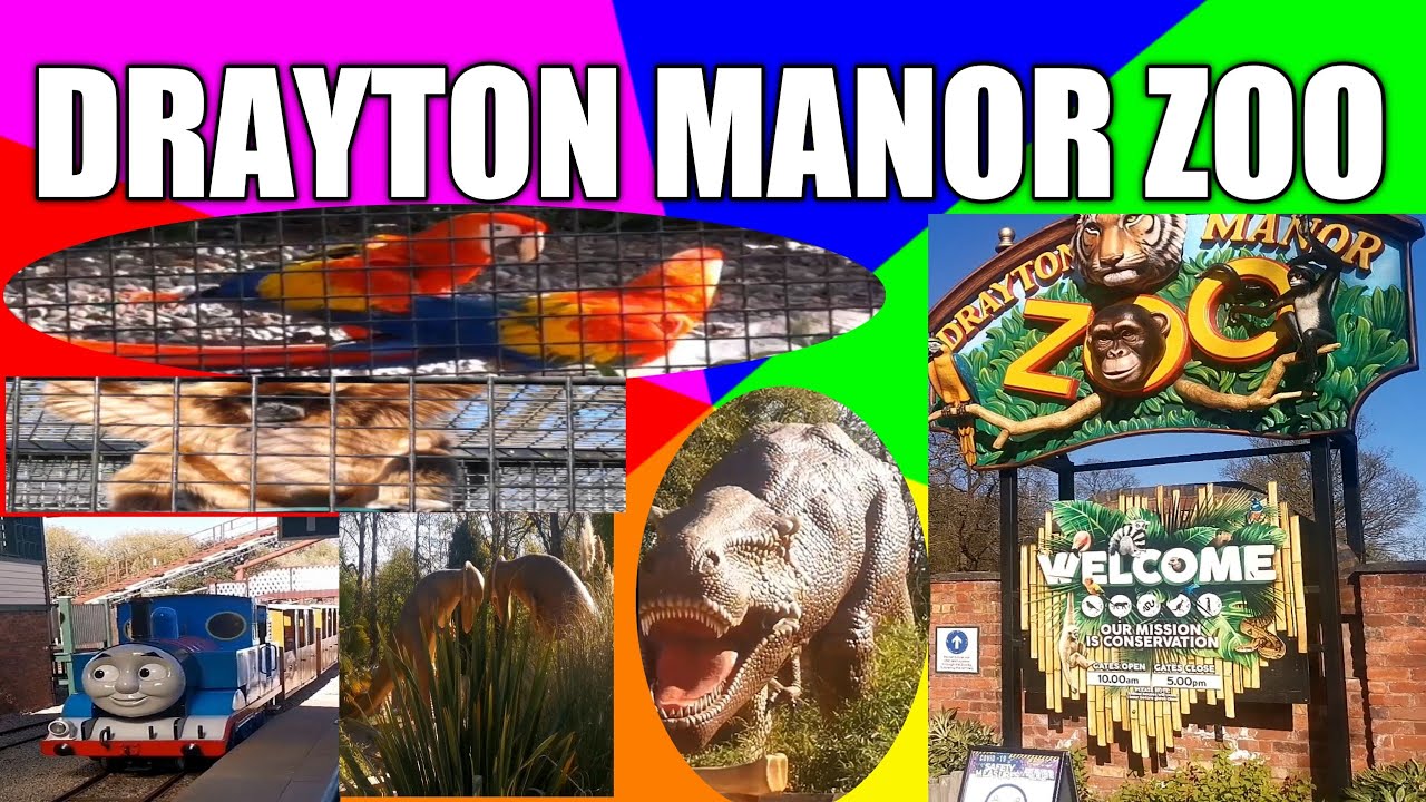 DRAYTON MANOR ZOO || VLOG#09