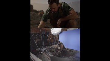 BTS- Virtual Production: Exciting new tests with our @mrmoco1 camera robot and unreal engine5.