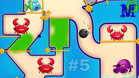 pull the pin save the fish part 5 android,ios gameplay