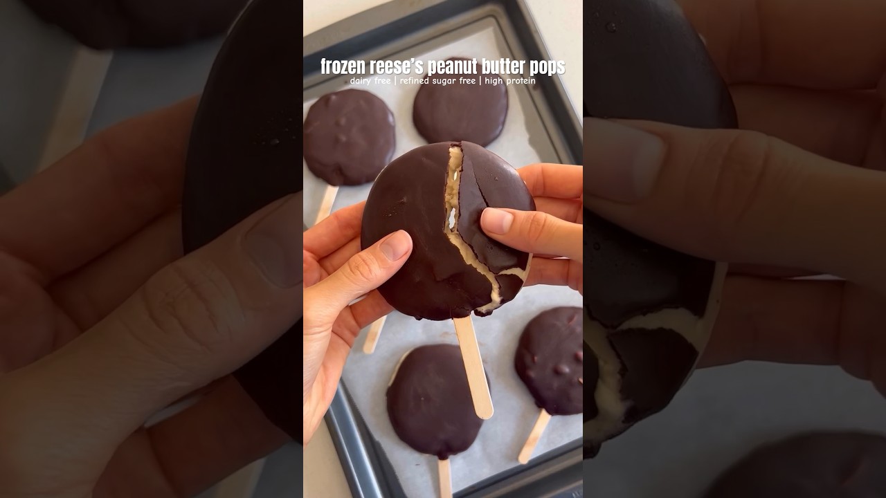 reese’s peanut butter frozen yogurt pops 