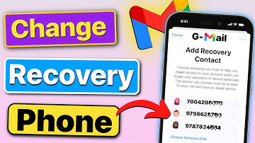 How to Change Recovery Phone Number in Google Account? Add Recovery Phone Number in Gmail Account