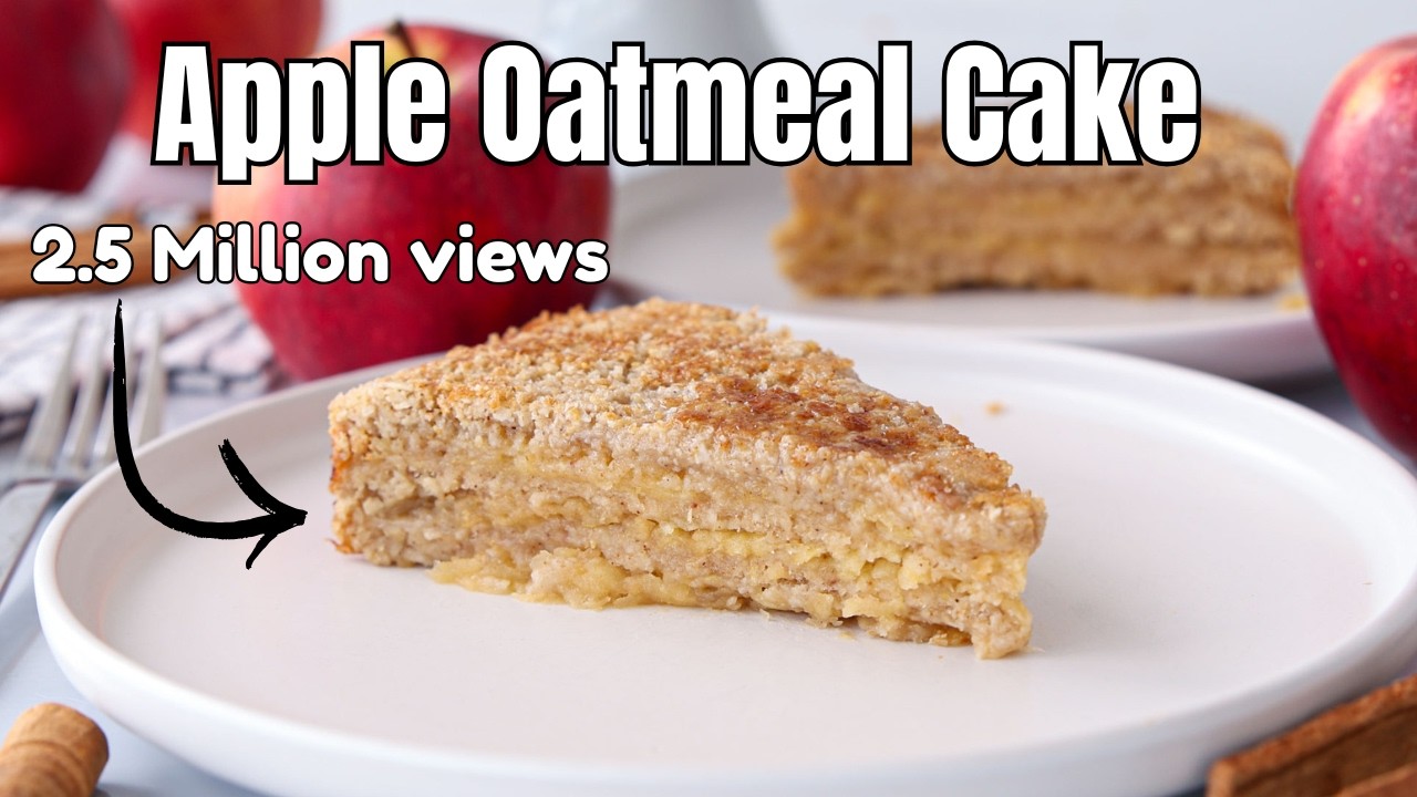 Apple Oatmeal Cake Recipe | Easy Unique Method