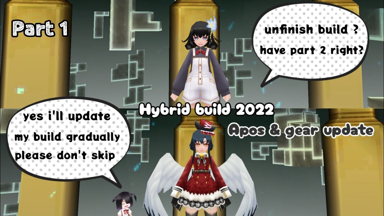 Iruna online Hybrid high wizard build stats, apos & gears update 2022