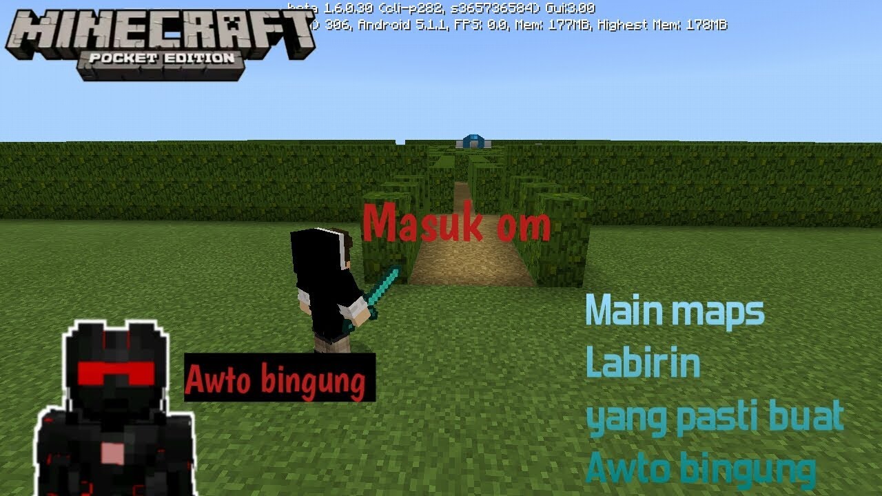 AWTO BINGUNG! MAIN MAPS LABIRIN - YouTube