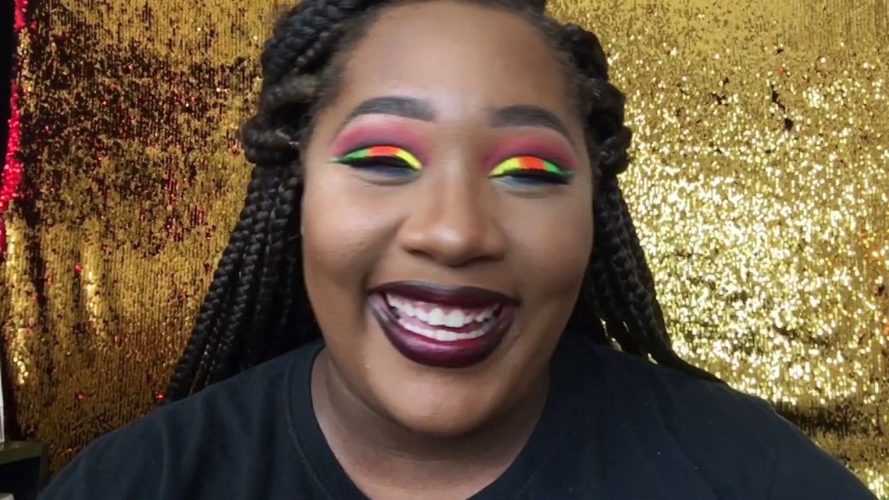 sour patch kids inspired makeup tutorial YouTube