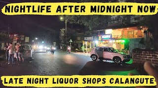Late Night Open Places In Calangute Goa Liquor Shop Late Night Restaurant Goa Vlog