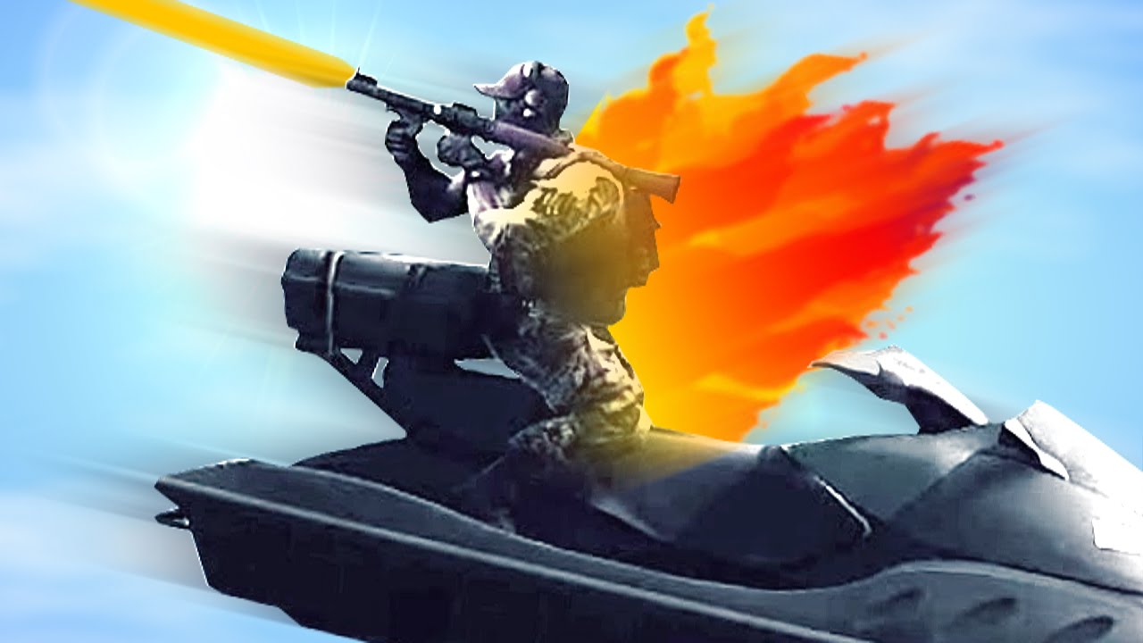 BF4: Anti-Air Jet Ski stunt! (Battlefield 4 Gameplay) lets play a little game