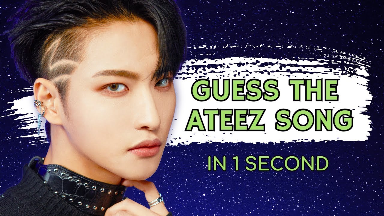 Guess the Ateez Song | 1 Second Music Quiz
