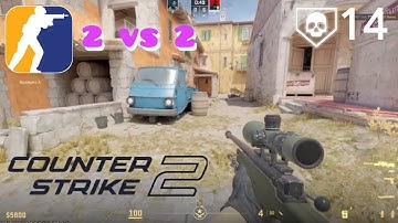 💀 14 KILLS in 2v2 CS2! (How We Destroyed the Enemy Team)
