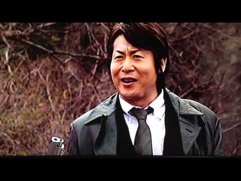 死ガ二人ヲワカツマデ　命華　海で銃を撃つシーン