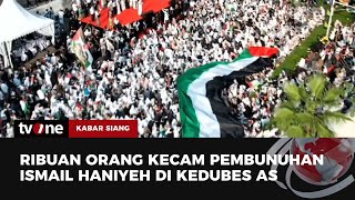 Bela Palestina, Ribuan Ma Geruduk Kedubes As Kabar Siang Tvone