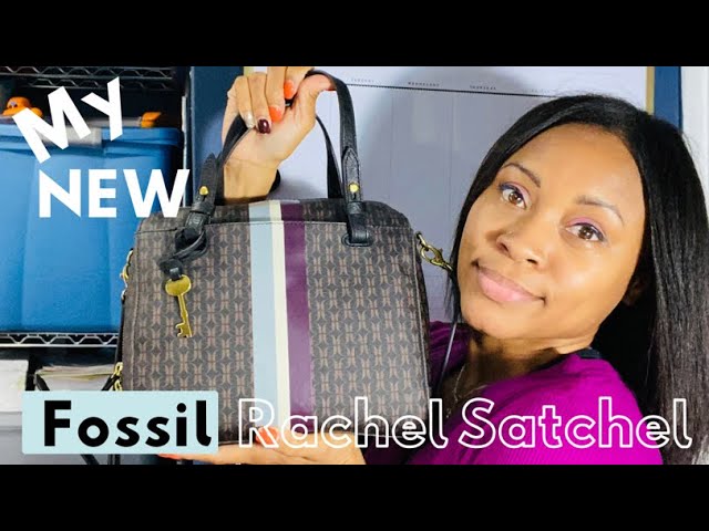 Fossil Rachel Satchel in Brown Unboxing