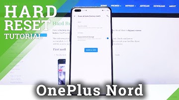 How to Hard Reset OnePlus Nord – Wipe Data / Factory Reset
