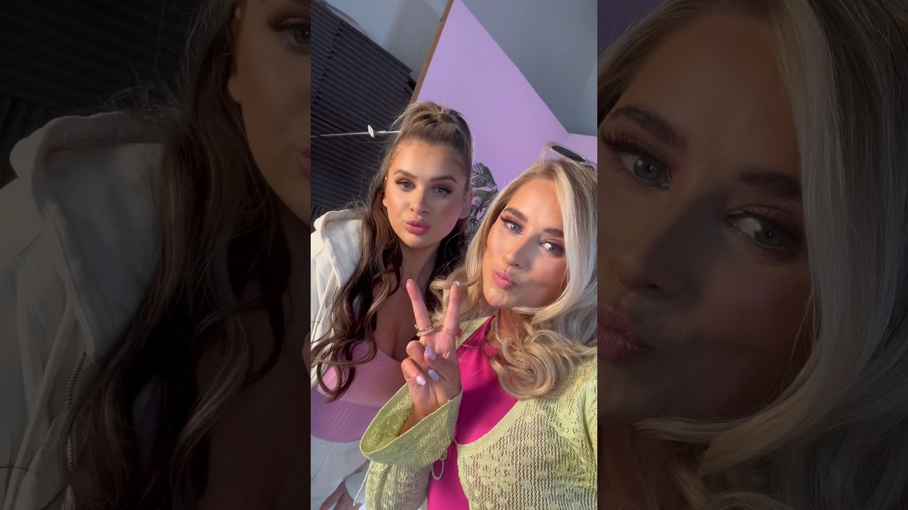 BTS of Not Always A Princess 🩵🩷💜 with Love Island Icon Liberty Poole ✨ Listen TONIGHT @ 7pm 🎙️