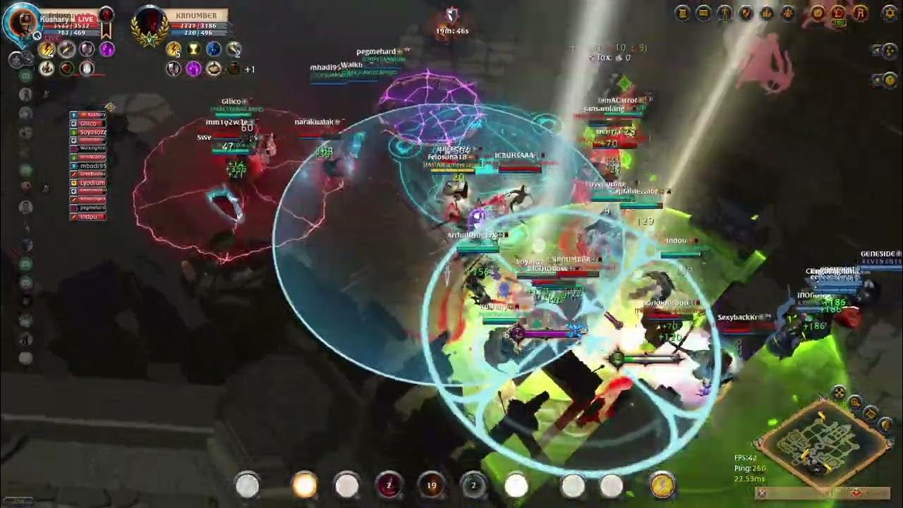 Albion online(Open world/static fights) with Handicapped YouTube