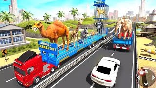 Farm Animal Truck Transport Simulator - Real Zoo Transporter Truck Driving - Android GamePlay screenshot 3