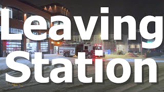 Download Lagu Magog: Fire response with loud siren resonating in snowy city 1-3-2024 MP3