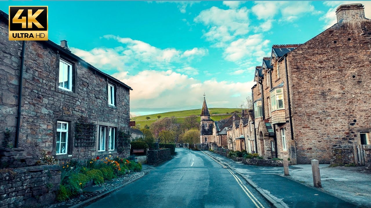 Scenic Drives Bolton Abbey to Kilnsey Yorkshire Dales, England